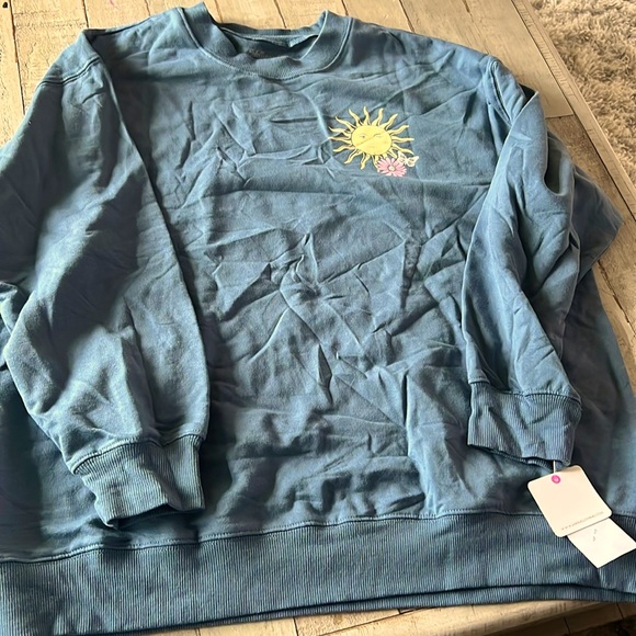 Rebellious One Tops - NWT Women’s Large Rebellious One Sweatshirt